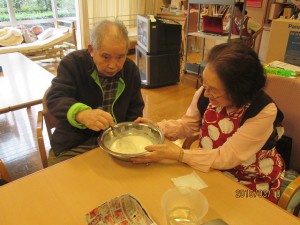 桜餅作り (1)